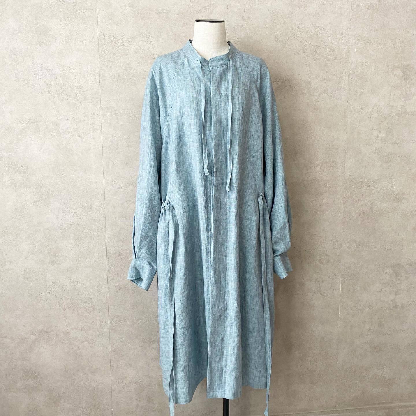 Quatorze リネンロングシャツ