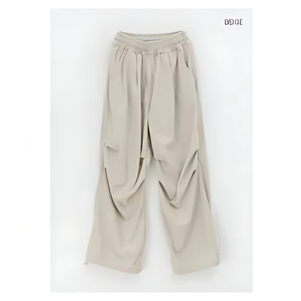 BLACKUP ロンク2WAYリベットコーデュロイバンディングパンツ