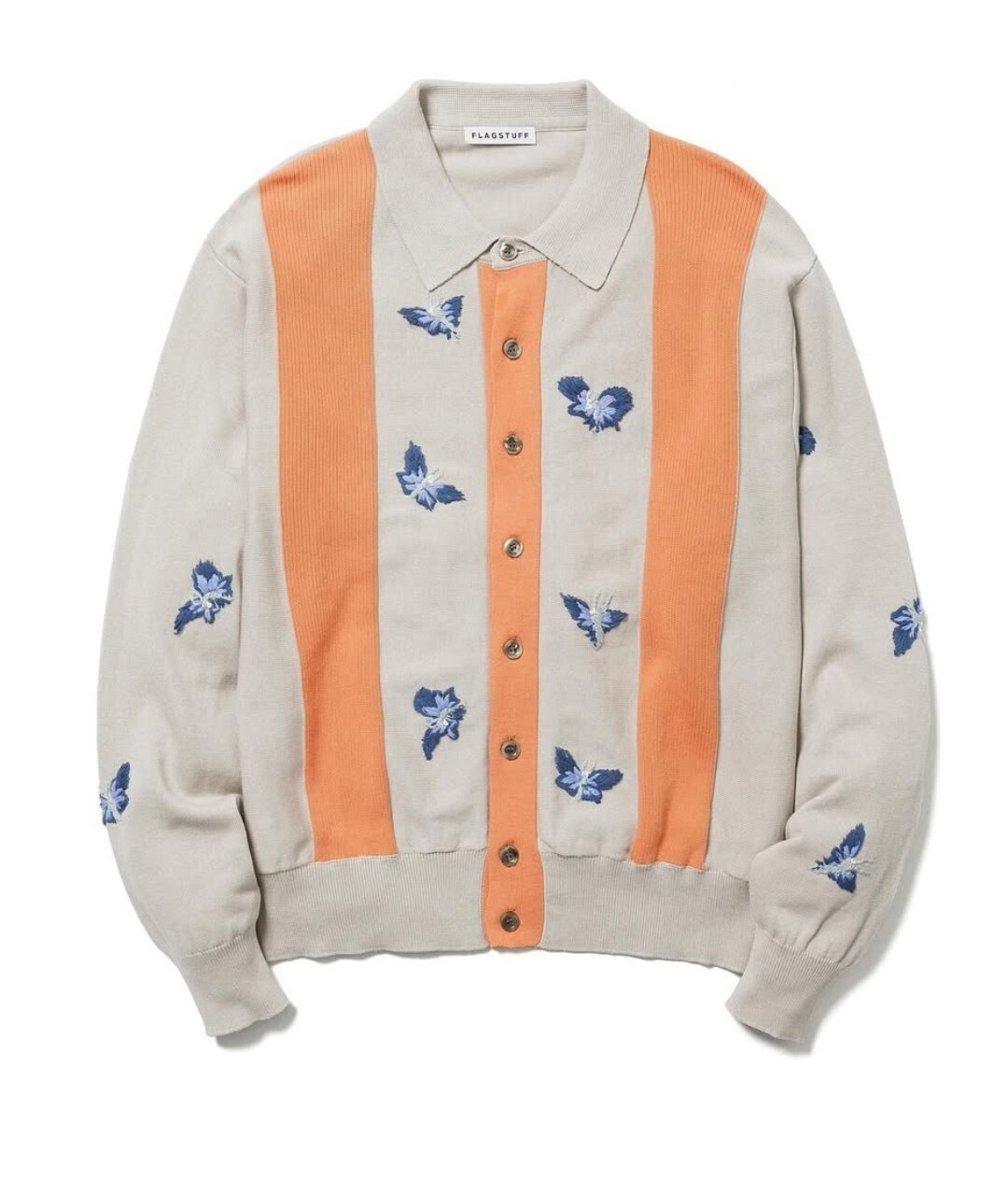 F-LAGSTUF-F Butterfly Stripe Sweater