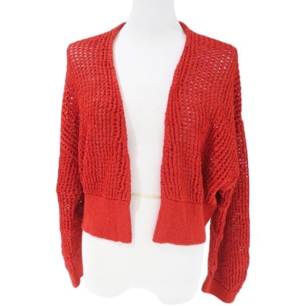 COCODEAL ショートメッシュニットガウン