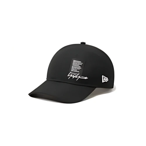 NEW ERA × Yohji Yamamoto 9THIRTY Yohji Yamamoto FW22 シグネチャーロゴ 織ネーム ブラック