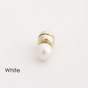raffia 【JC1017】Jewel Casket / Magnet earrings Swarovski＆pearl