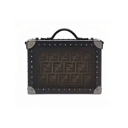 FENDI ブラウンFFファブリック スーツケース