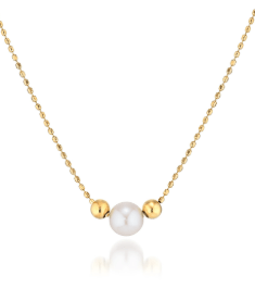 STAR JEWELRY K10 ネックレス BALL NECKLACE
