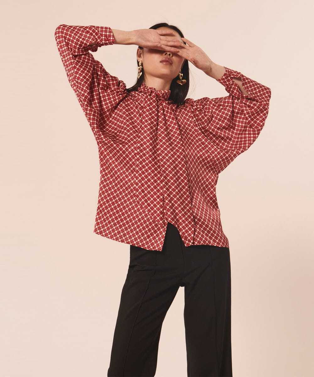 TARA JARMON Daisies blouse