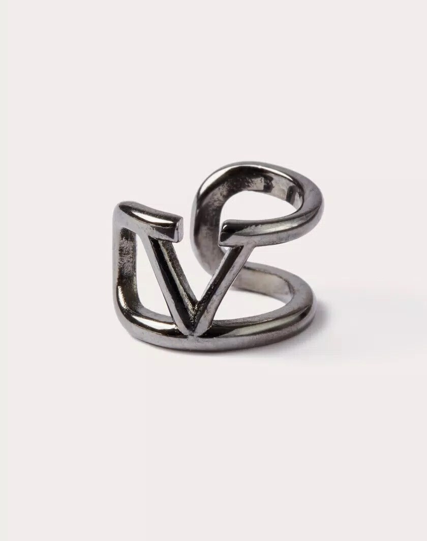 VALENTINO Vロゴ シグネチャー メタル シングルイヤーカフ