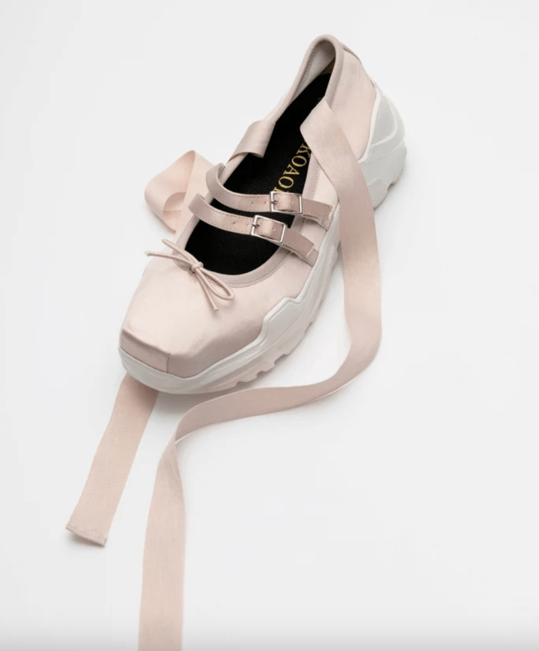 AKIKOAOKI Giselle-satin pink×WH