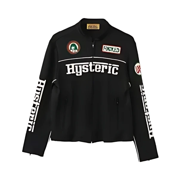 HYSTERIC GLAMOUR CIRCLE GIRLワッペン レーシングジャケット