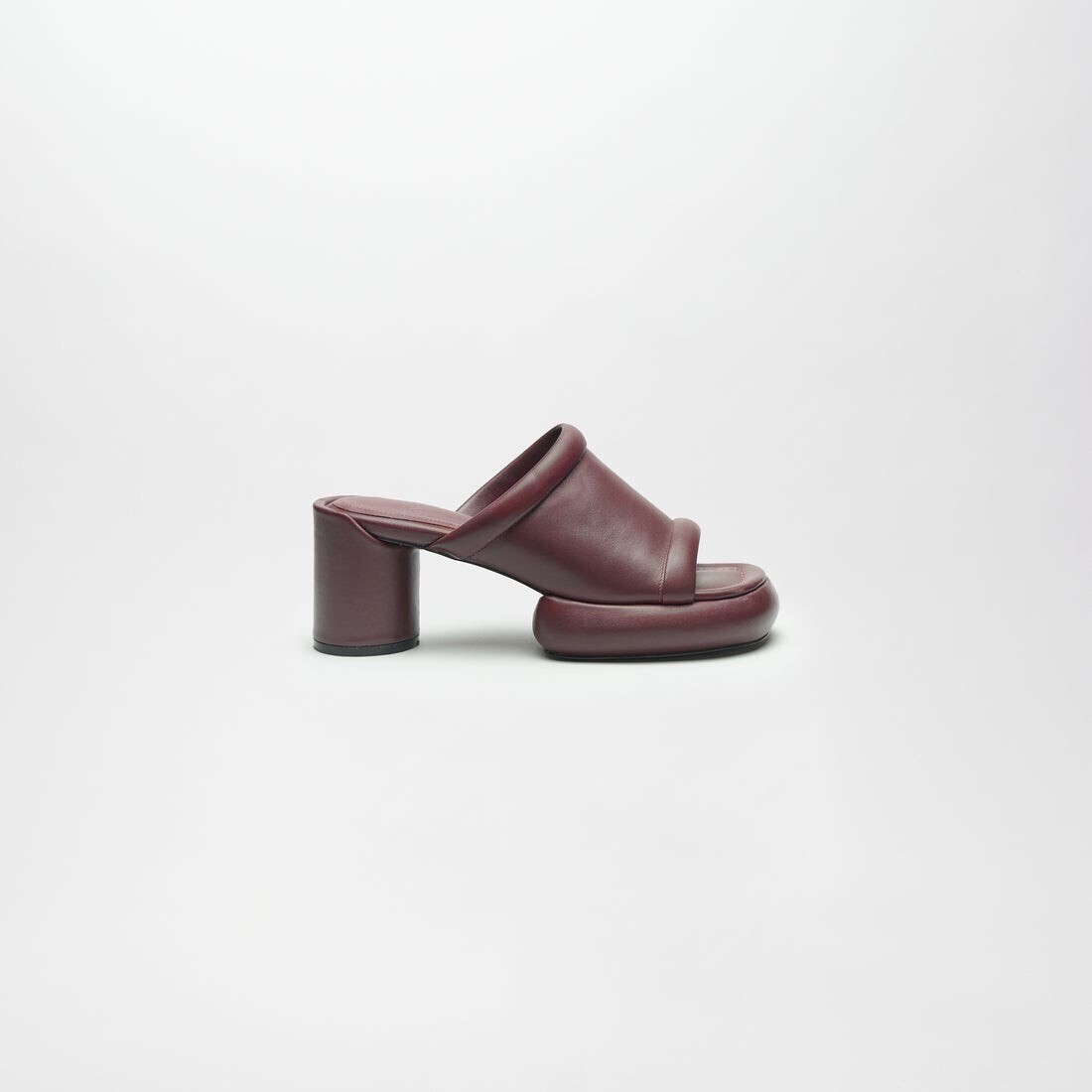 ALM. CIELO LEATHER SANDALS （Maroon）