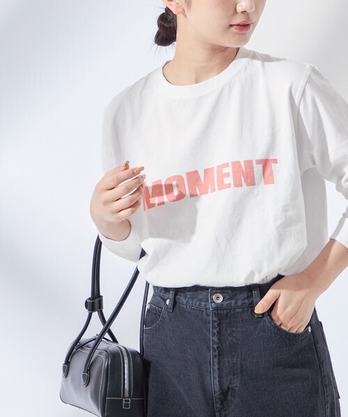 journal standard L'essage 【MOMENT】ロングスリーブTシャツ