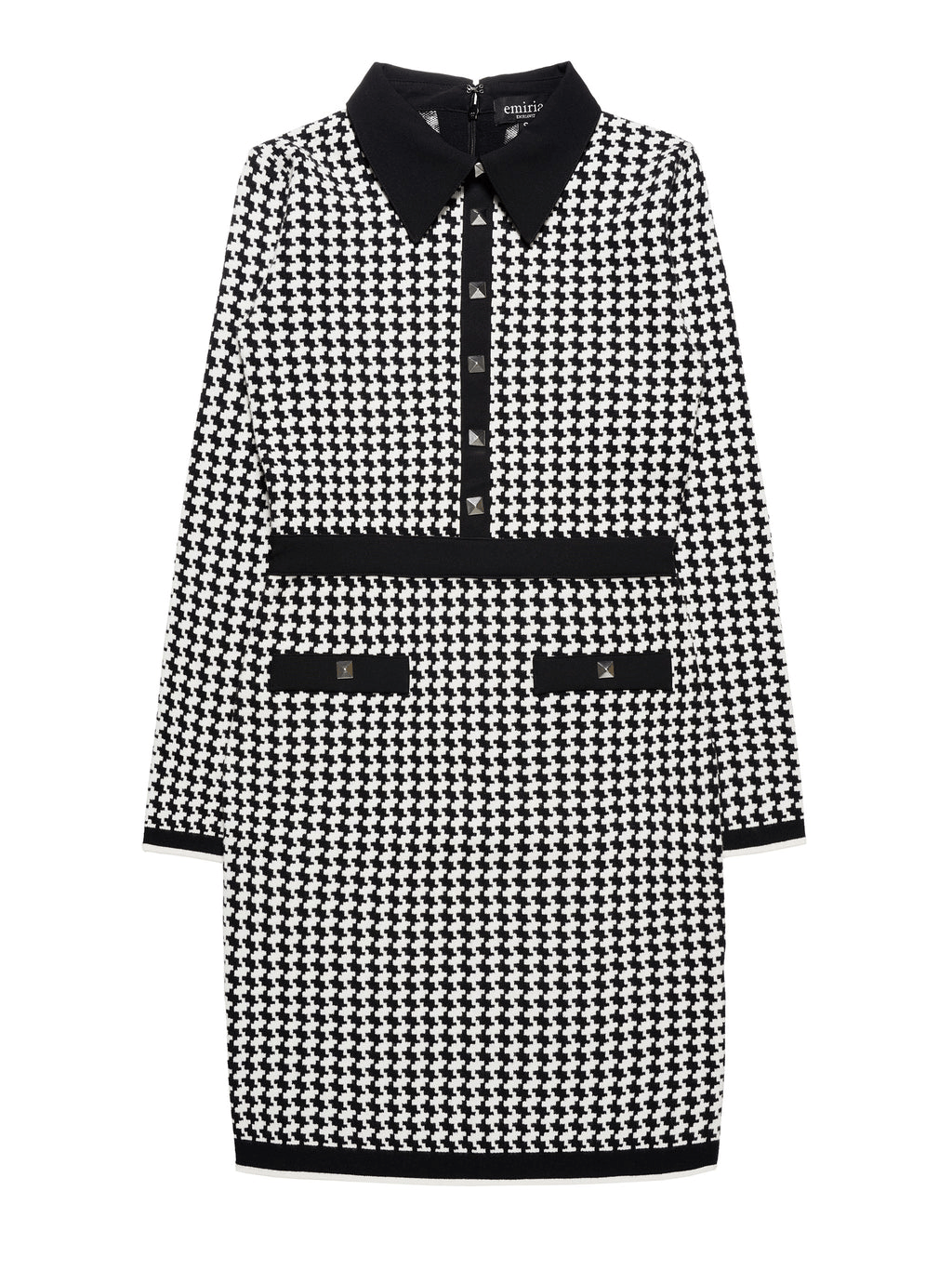 EmiriaWiz Pied-de-poule tight knit one-piece