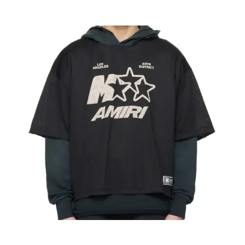 AMIRI MA STAR MESH HOODIE