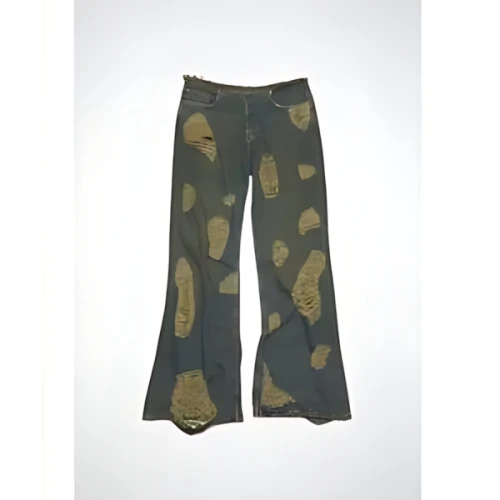 Acne Studios LOOSE FIT DISTRESSED JEANS