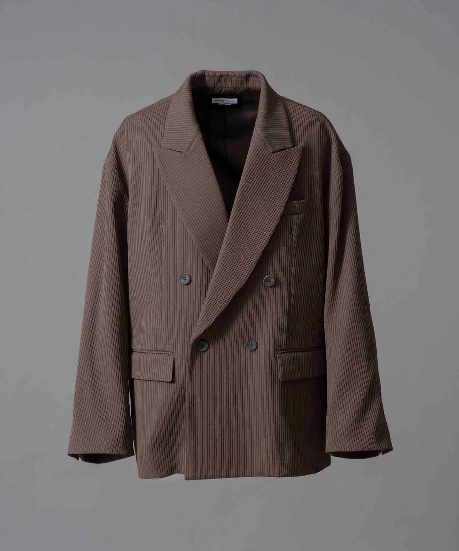 MAISON SPECIAL Omega Rib Prime-Over Double Tailored Jacket