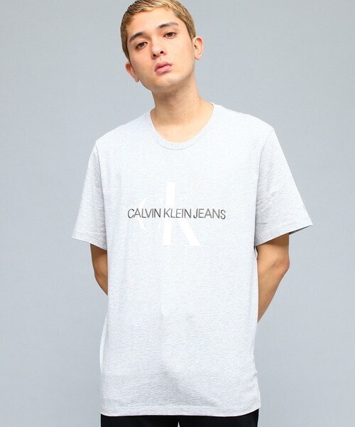 Calvin Klein Jeans モノグラム CK ロゴ Tシャツ