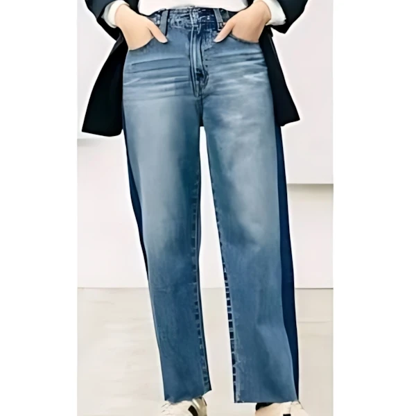 GLOBAL WORK GOODデニムストレートパンツ