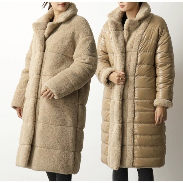 MONCLER Bagaud reversible faux shearling coat
