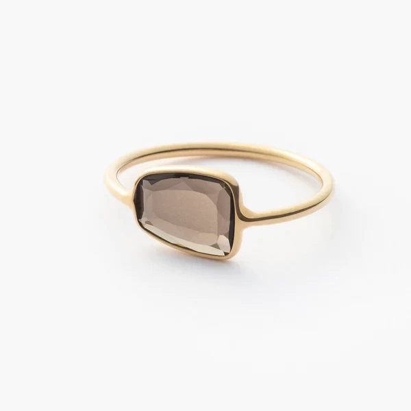 MARIHA Organic Gems リング スモーキークォーツ S