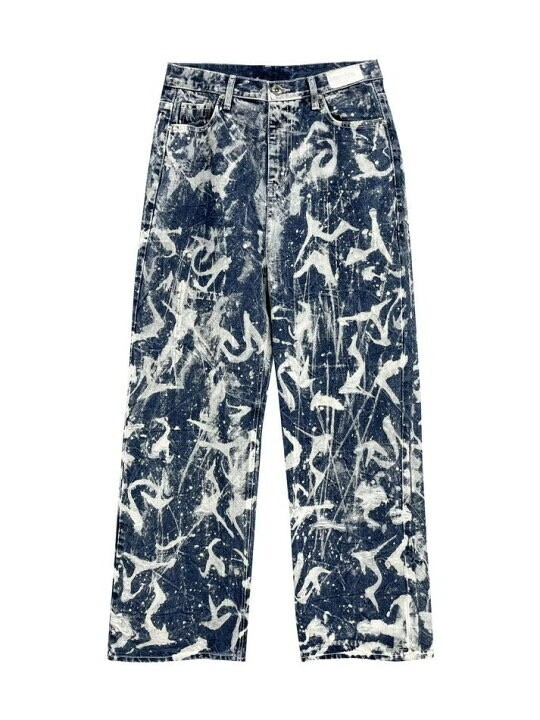 BLR BLUER BLR LOGO BLEACHED JEANS
