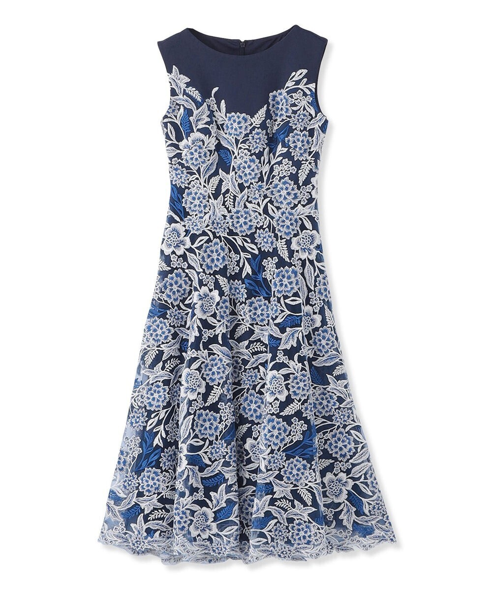 TADASHI SHOJI ノースリーブフレアドレス