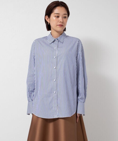 NOLLEY'S 2WAYパール釦シャツ
