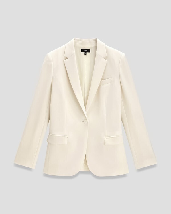 Theory テーラードジャケット - Staple Blazer B - Admiral Crepe