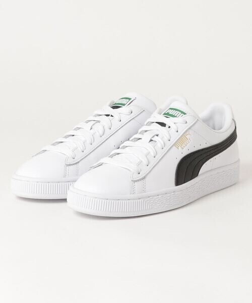 PUMA BASKET CLASSIC XXI バスケット　クラシック　ＸＸＩ　374923 02WH/BK