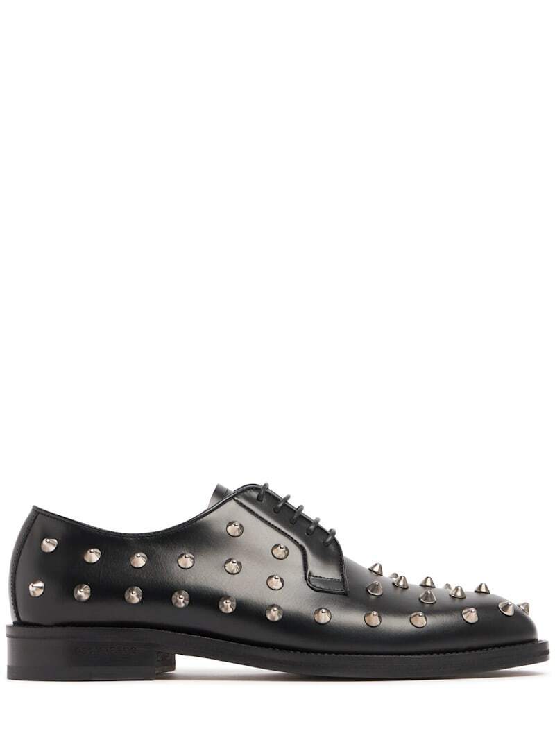 Dsquared2 Mens Allover Studs Derby Shoes