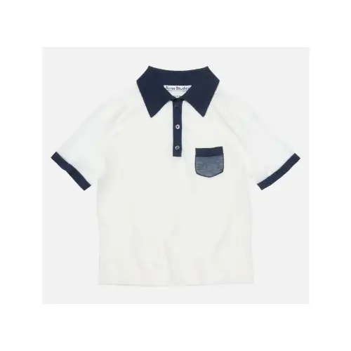 Acne Studios 半袖Vネックセーター