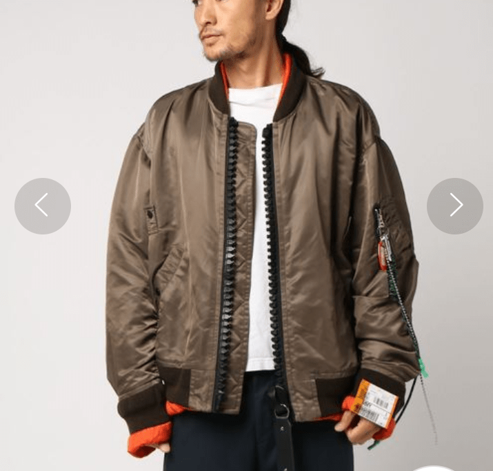 MIHARAYASUHIRO BIG ZIP MA-1