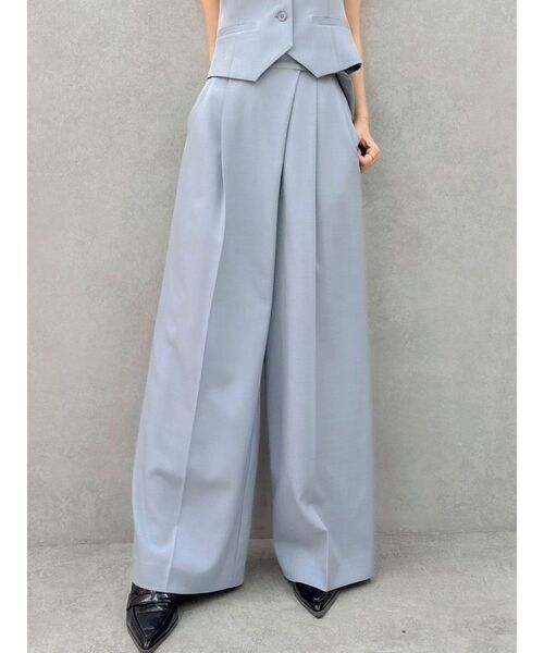 dazzlin アシメウエストセミウエストパンツ