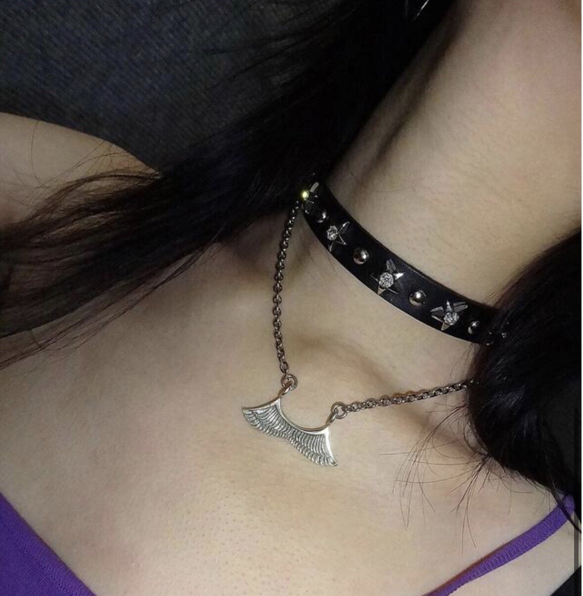 MOMENTEL Star cubic choker