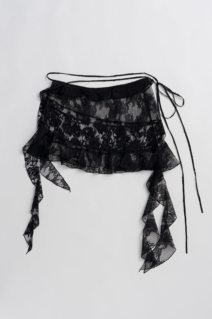 PRANK PROJECT Lace Wrap Skirt