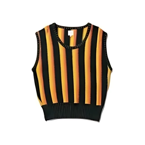 Sasquatchfabrix. ROOTS KNIT VEST -RASTA-