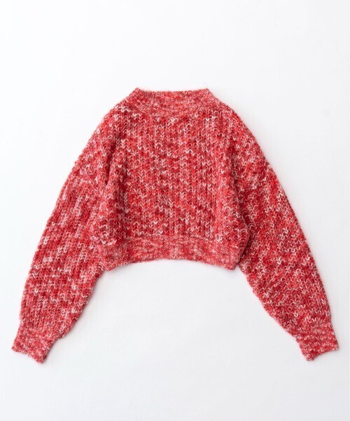 MAISON SPECIAL Splashed Pattern Knit Wear/かすりニットプルオーバー