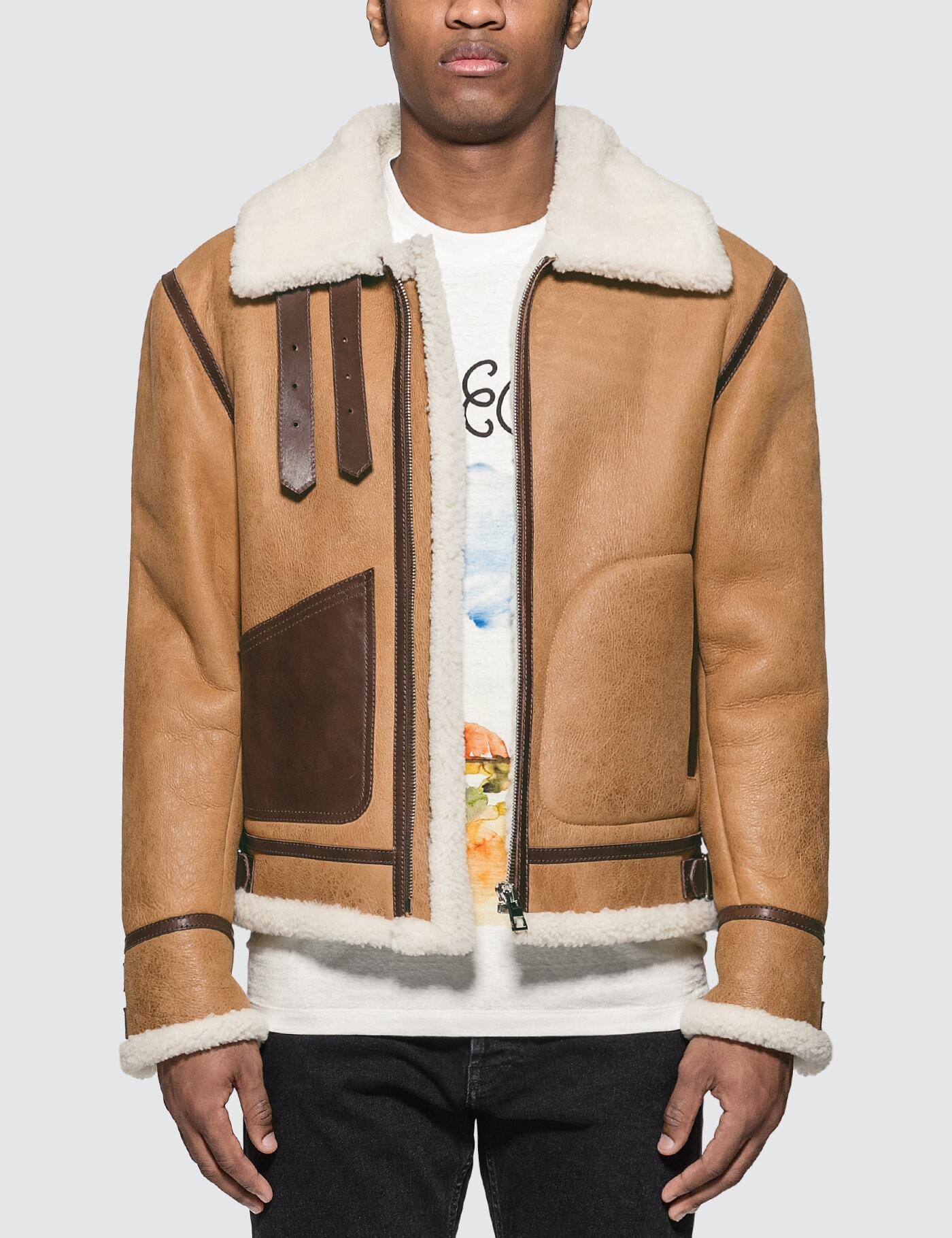 LOEWE SHEARLING AVIATOR