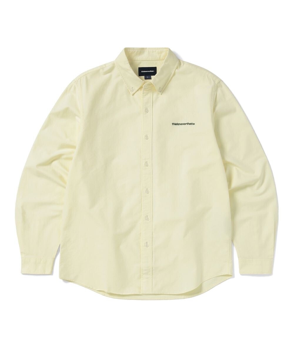 thisisneverthat® T-Logo Oxford Shirt Cream