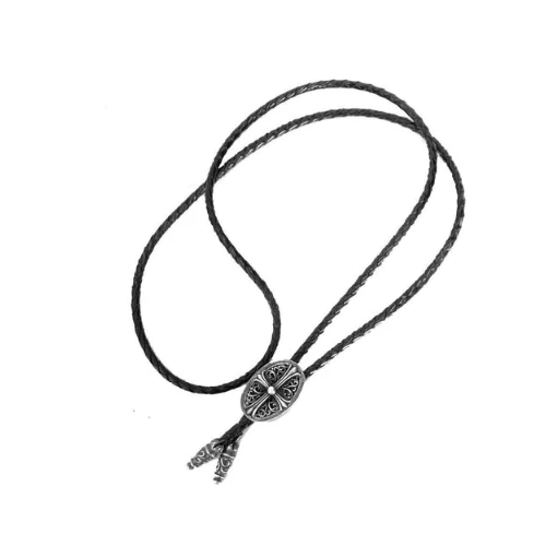 Chrome Hearts スモールクラシック オーバルクロス ループタイ