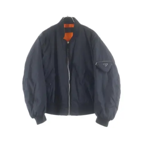PRADA Re-Nylon トライアングルロゴプレート MA-1 ボンバージャケット