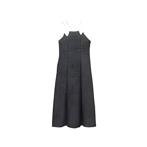 sa ha ra Front Design Piping Dress