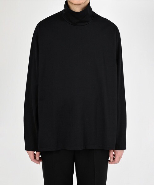 LAD MUSICIAN HIGH NECK LONG SLEEVE BIG T-SHIRT