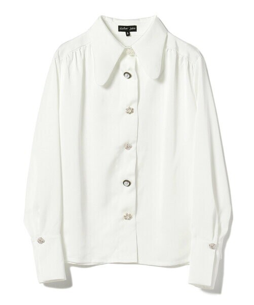 sister jane Portrait Perfect Button Blouse
