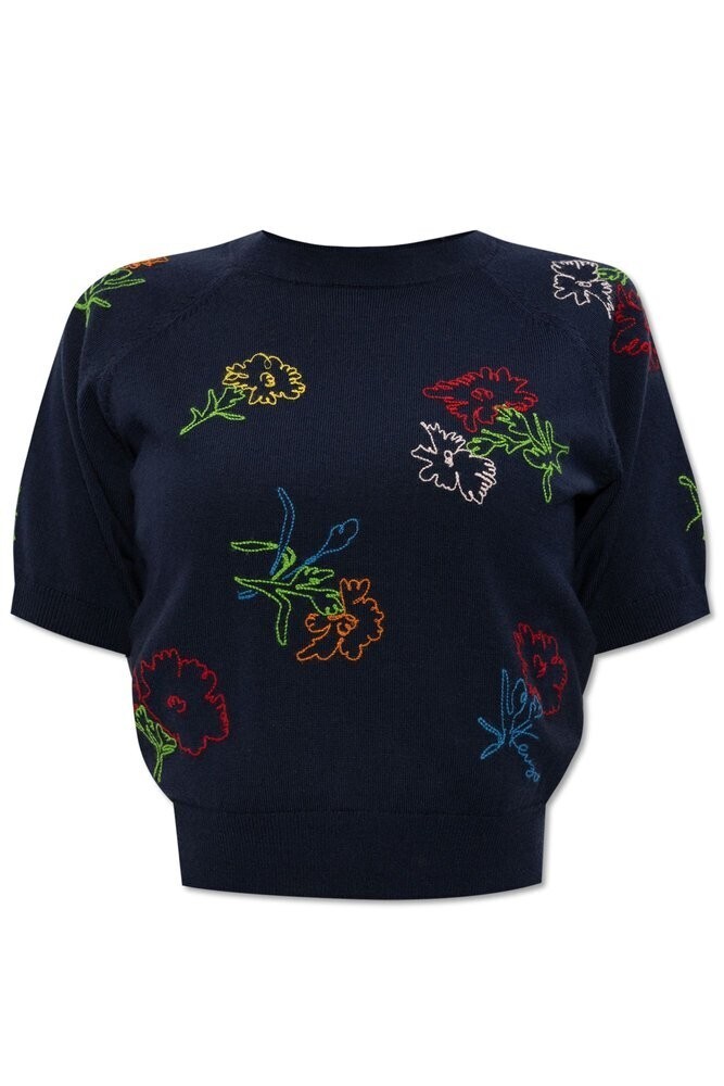 KENZO Drawn Flower Short