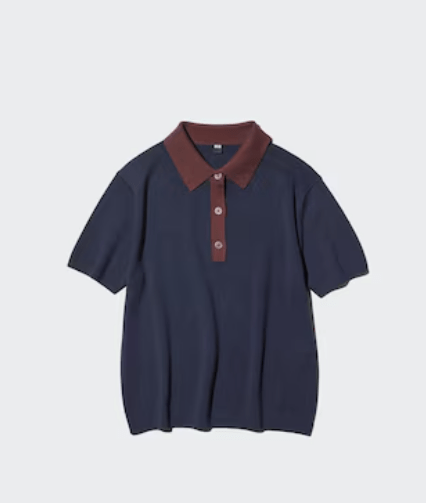 UNIQLO ポロセーター/ウォッシャブル