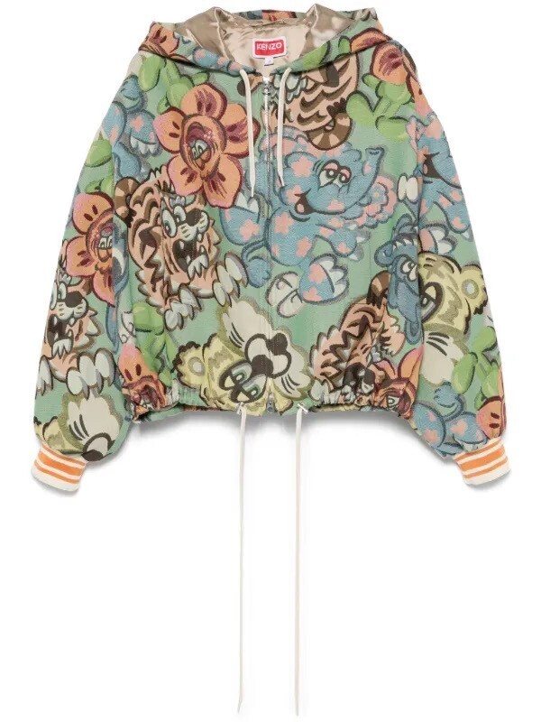 KENZO x Verdy パターンジャカード ジャケット