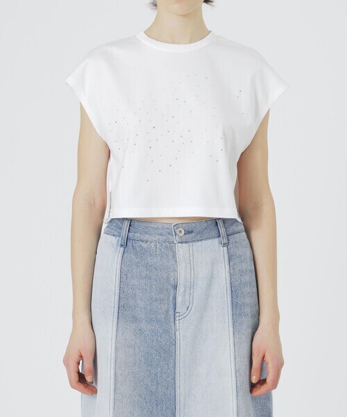 LOVELESS ビジューTシャツ