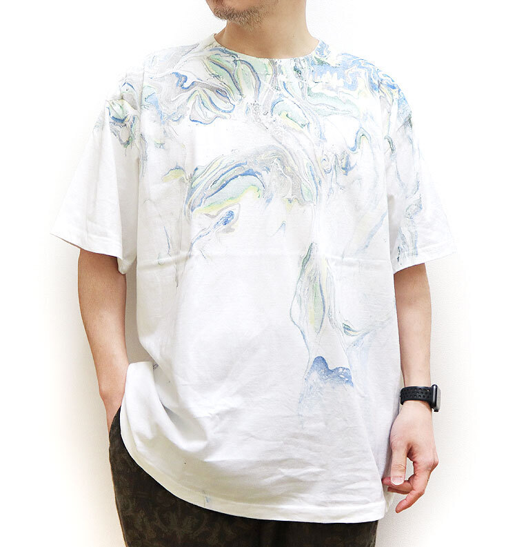 SEVEN BY SEVEN HALF SLEEVE TEE(ハーフスリーブティー)-Hydro dip dyeing