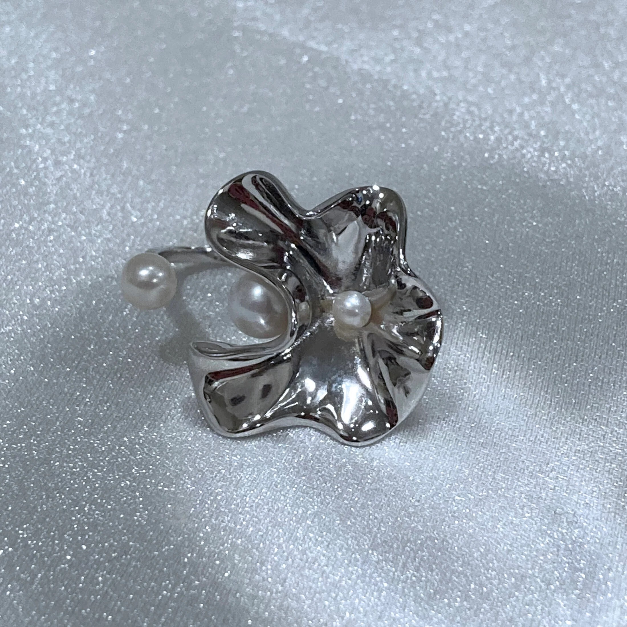 reflection Time Ripple Ring