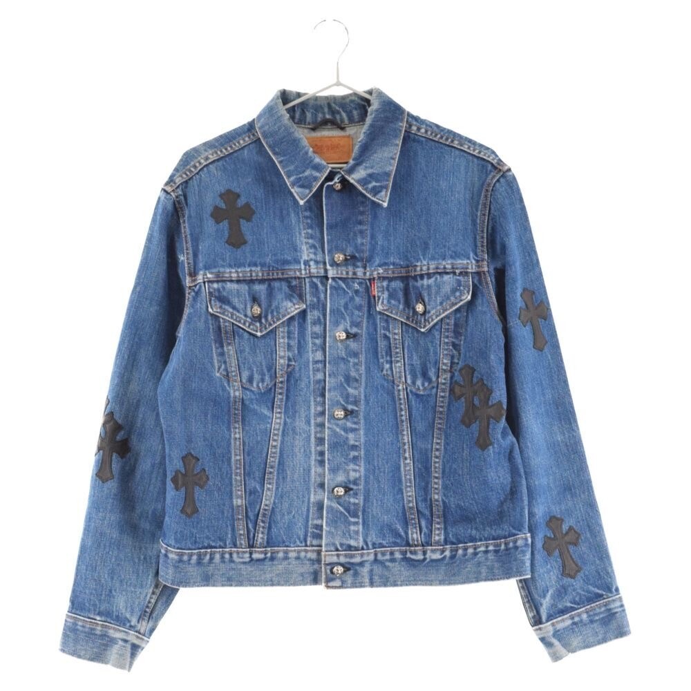 CHROME HEARTS ×LEVI'S クロスパッチ付 デニムジャケット