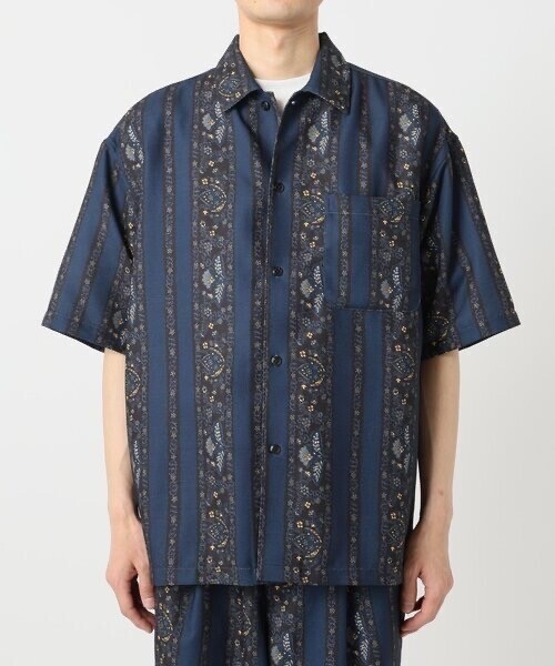 JOURNAL STANDARD relume ホールパターンプリント 半袖シャツ